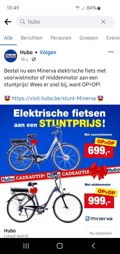 Iemand ervaring met deze elektrische fiets va...