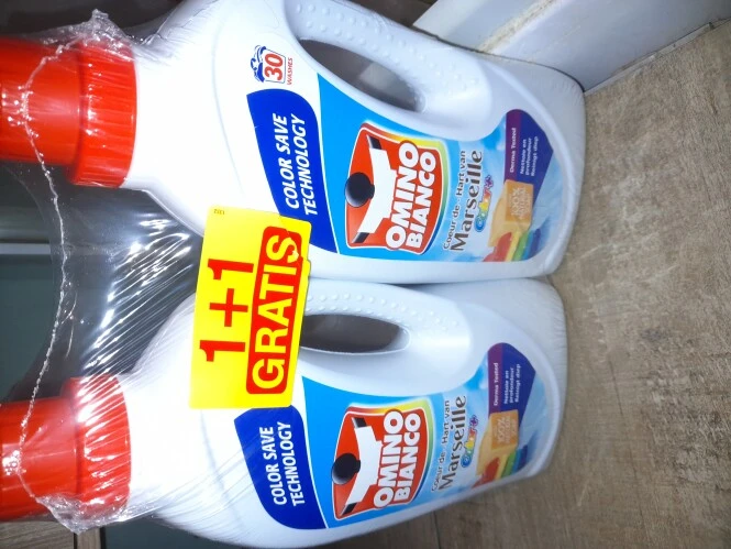 Omino blanco 1 en 1 gratis bij delhaize 10.29...