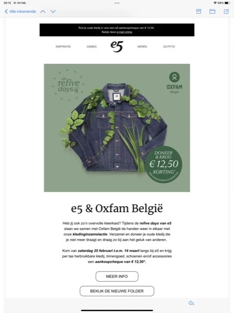Kom van zaterdag 25 februari t.e.m. 14 maart...