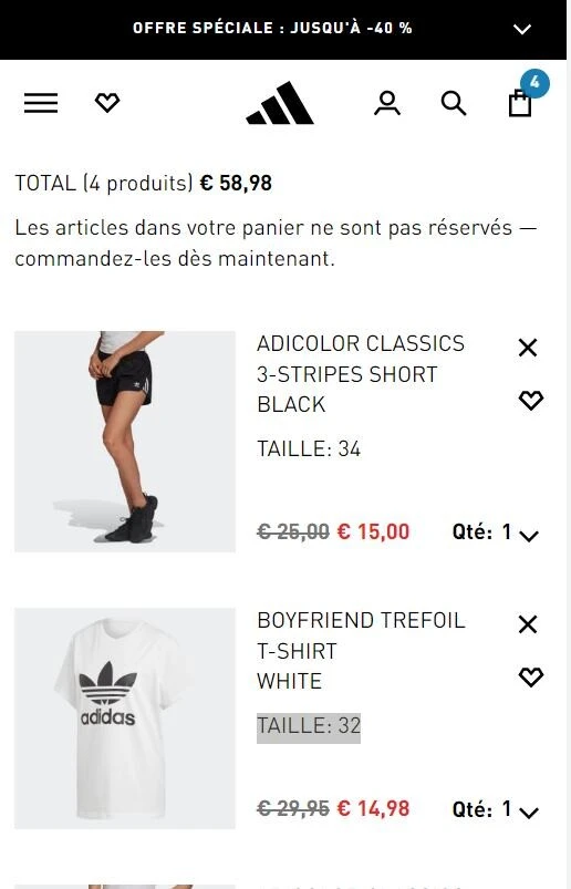 Remises de printemps allant jusqu'à -40% chez...