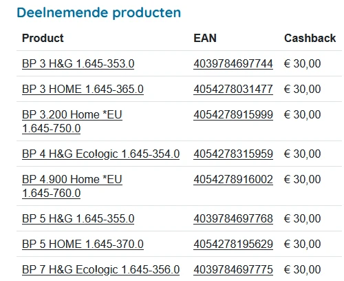 Karcher Pompen € 30,- cashback https://promo...