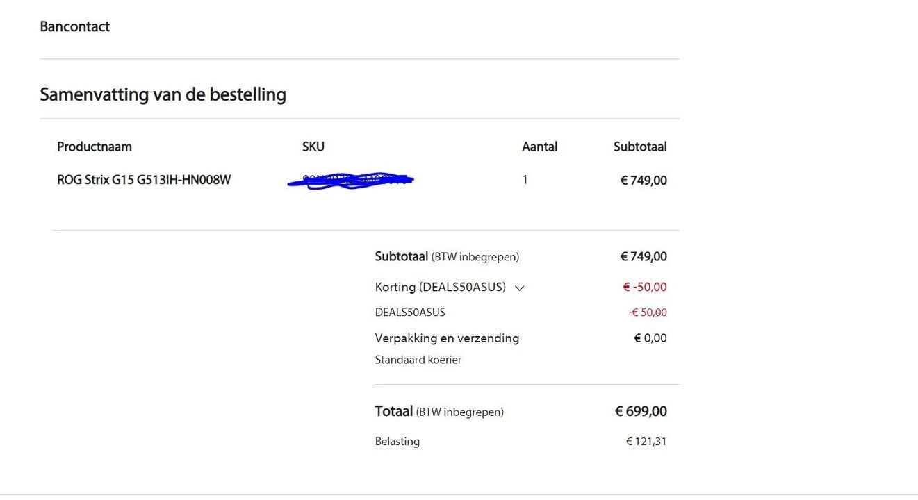 juist een koopje gescoord :) Asus Rog gaming...