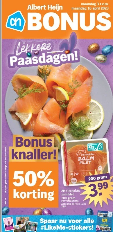 Straffe promo's bij Albert Heijn voor een lek...