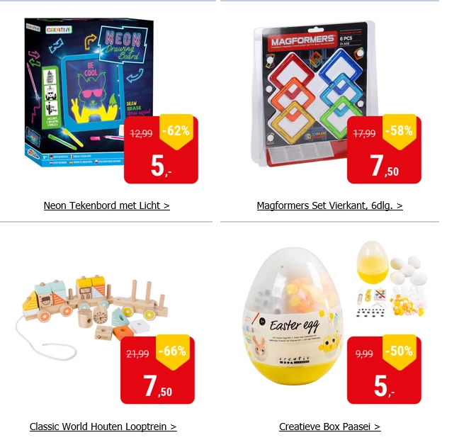 Donderdagdeals bij lobbes.nl: tot -66% op een...