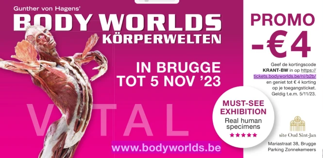 €4 Korting op je toegangsticket voor Body Wor...