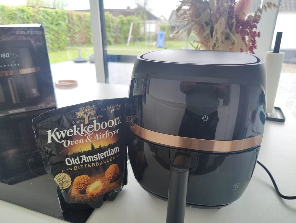 Deze airfryer gewonnen op vakantieveilingen v...