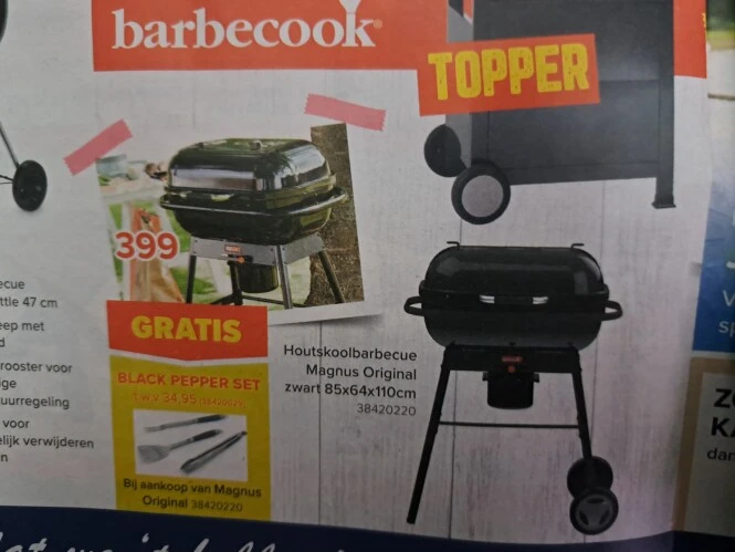 Bij Euro Shop gratis black pepper set t.w.v....