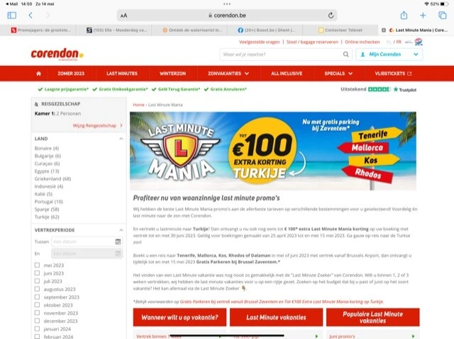 vertrekt u lastminute naar Turkije? Dan ontva...