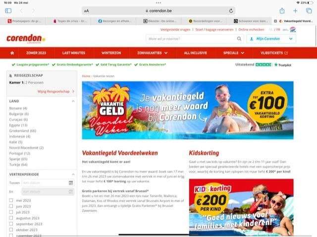 boek van 17 mei t/m 26 mei 2023 uw zomervakan...