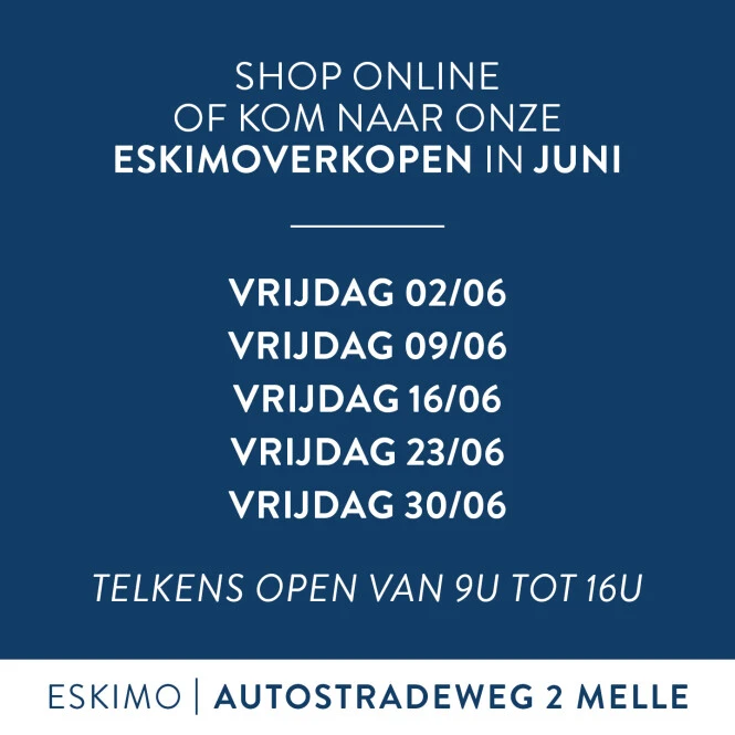 Eskimo doet in juni nog 5 grote stockverkopen...