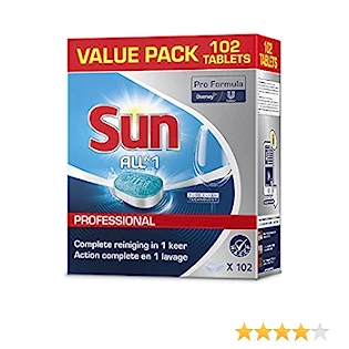 Sun Pro Formula All-in-1 Vaatwastabletten 102...