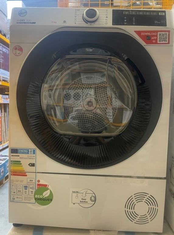 Net een Hoover A++ droogkast met warmtepomp (...