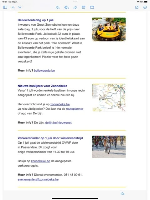 Bellewaerdedag op 1 juli Inwoners van Groot-Z...