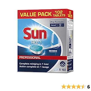 Sun Pro Formula All-in-1 Vaatwastabletten 102...