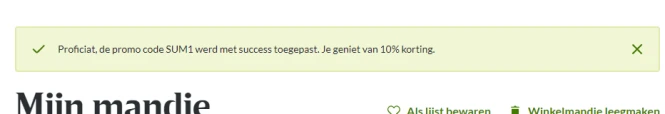10% korting bij Delhaize. Enkel online en in...