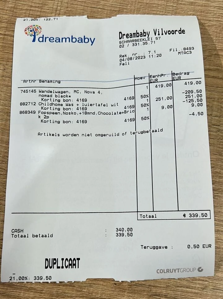 Joepieeeeeee... Net een megakoop gedaan te dr...