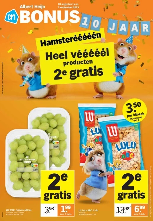 Tijd om te hamsteréééén 🐹, want volgende wee...