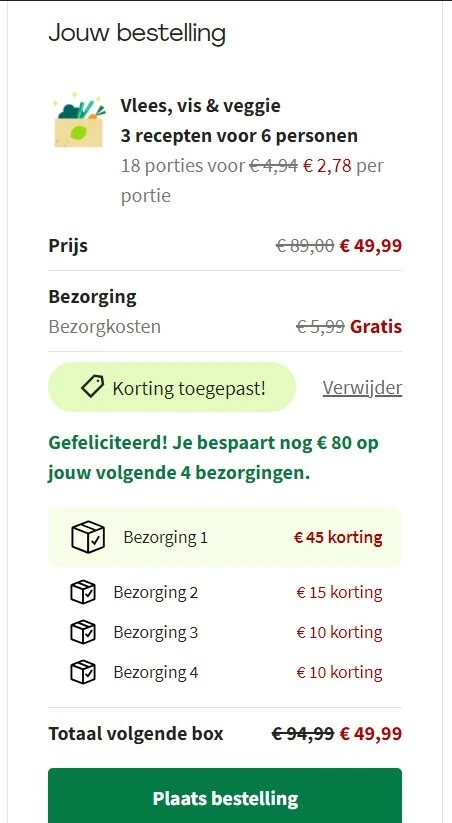 Kindjes terug naar school, dat is HelloFresh...