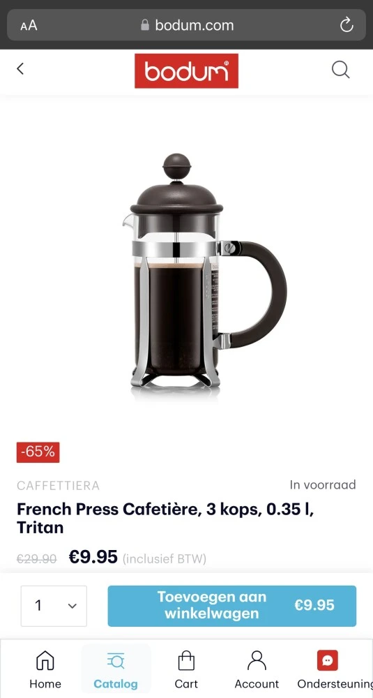 De Bodum Specials-Sales tot - 70%! Zie hiero...