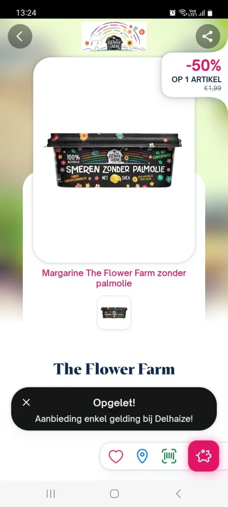 Shopnium 50% cashback the flower farm margari...