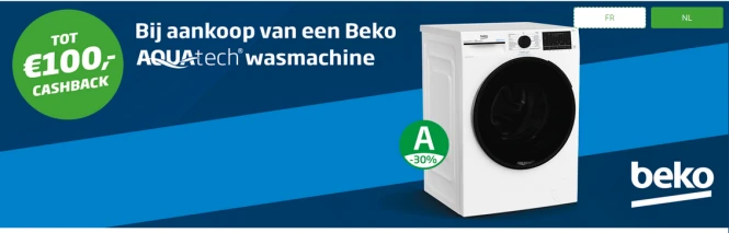 Beko wasmachine met AquaTech technologie htt...
