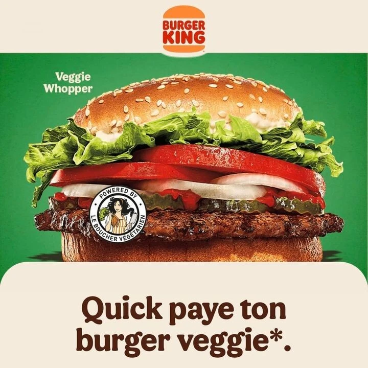 🍔Burger végétarien gratuit chez Burger King...