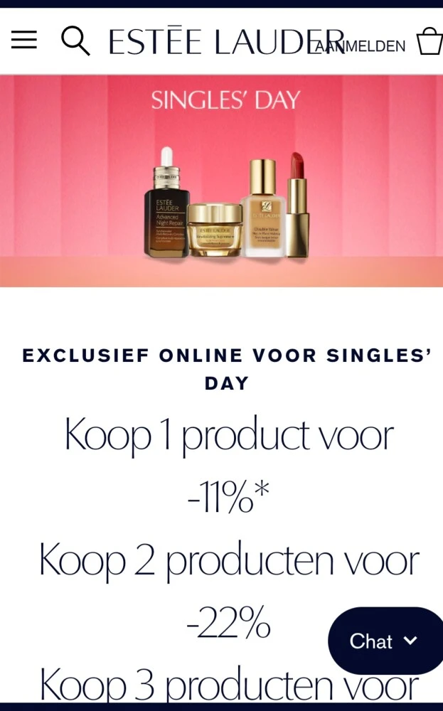 Ontvang tot 33% korting op esteelauder.be! Sh...