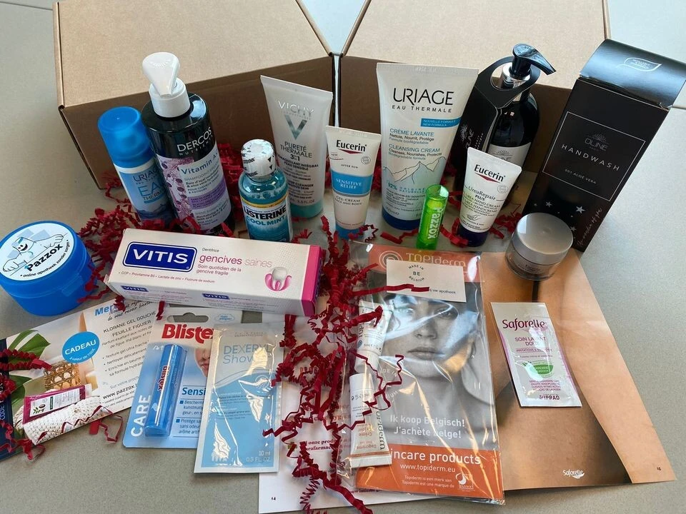 2x mystery box besteld bij Pazzox met 30 prod...