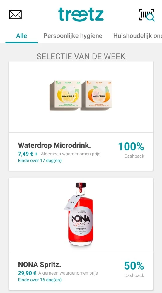 Bij treetz nieuwe campagne: waterdrop microdr...