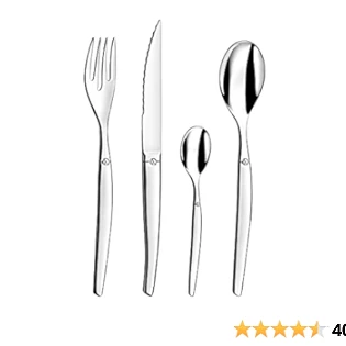 Lou Laguiole - Jet bestekset, 24-delig, roest...