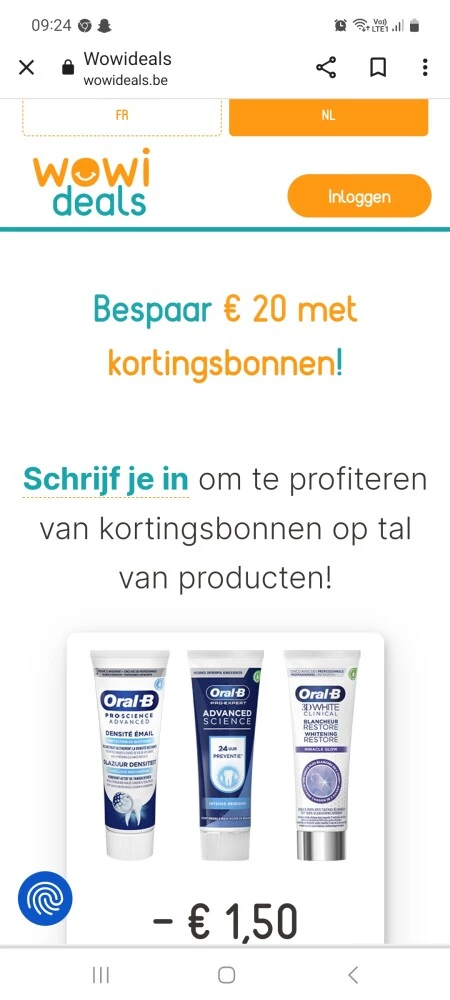 https://www.wowideals.be/ Nieuwe coupons op w...