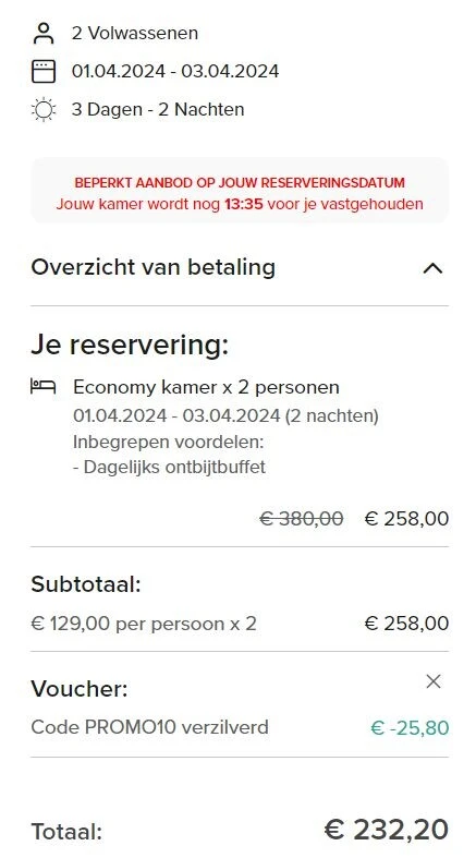 Voor mijn verjaardag in de paasvakantie naar...