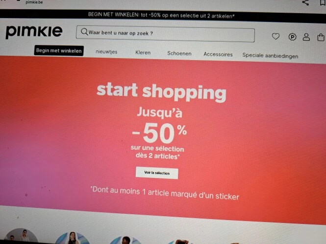 pimkie.be tot -50% op een selectie vanaf 2 st...