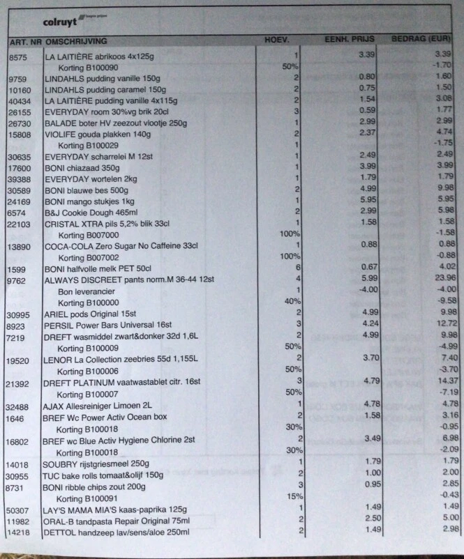 Collect en go La laitiere abrikoos -50 % ko...