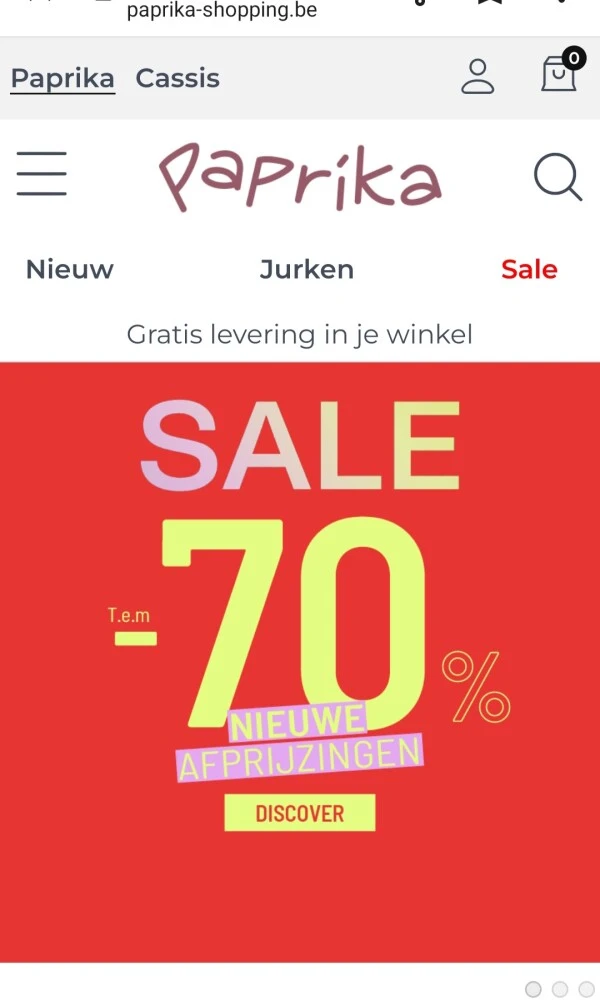 paprika-shopping.be tot -70% op een selectie
