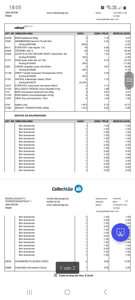 Collect and go Oral b in combinatie met zim...