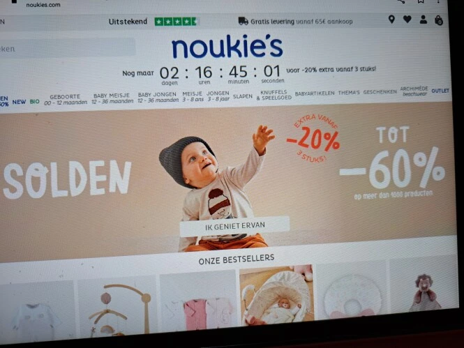 noukies.com tot -60% op meer dan 1000 product...