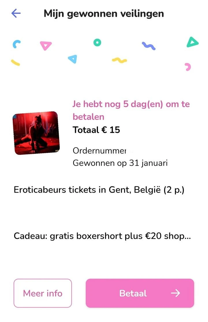 Voor wie nog tickets wil scoren voor de eroti...