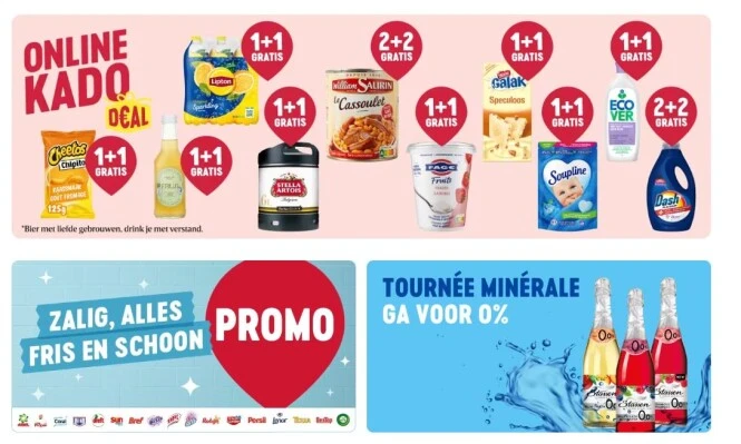 Delhaize collect promo met code PROMO (10%) i...
