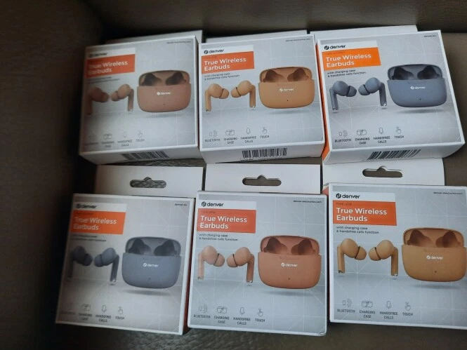 Fun Schelle Kaftpapier en earbuds gekocht aa...