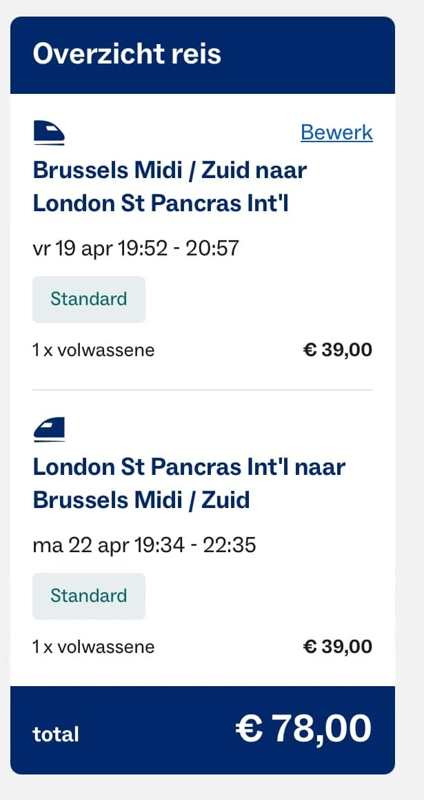 🚅 Wie wilt er ook voor 25€ per rit naar 🇫🇷Pa...