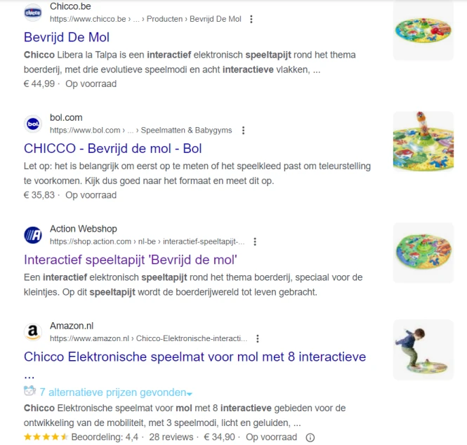 Interactief speeltapijt 'Bevrijd de mol' Chicco
