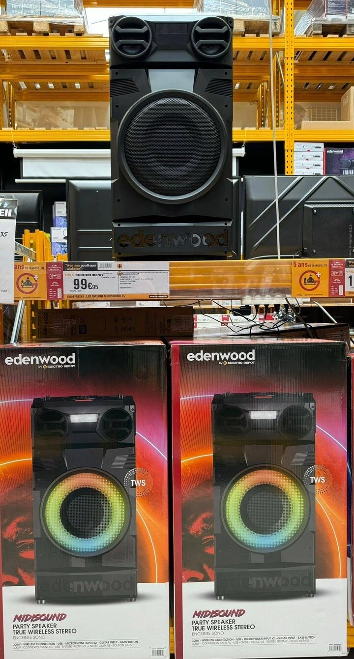 Edenwood box vanaf € 99,95 bij Electro Depot....
