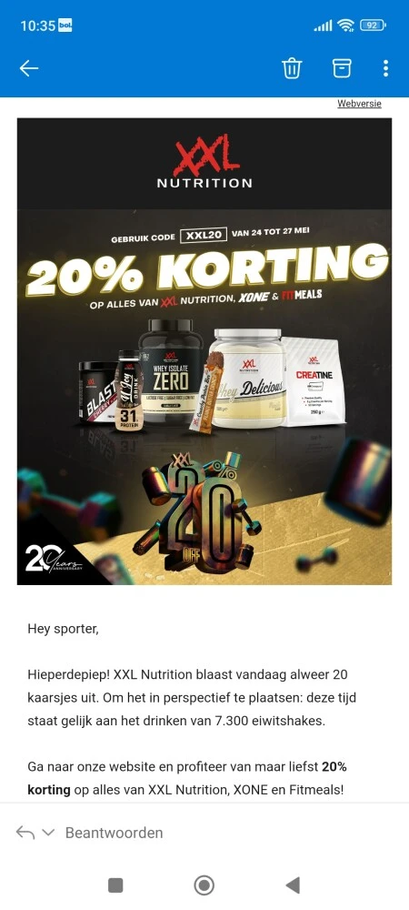 Xxl nutrition