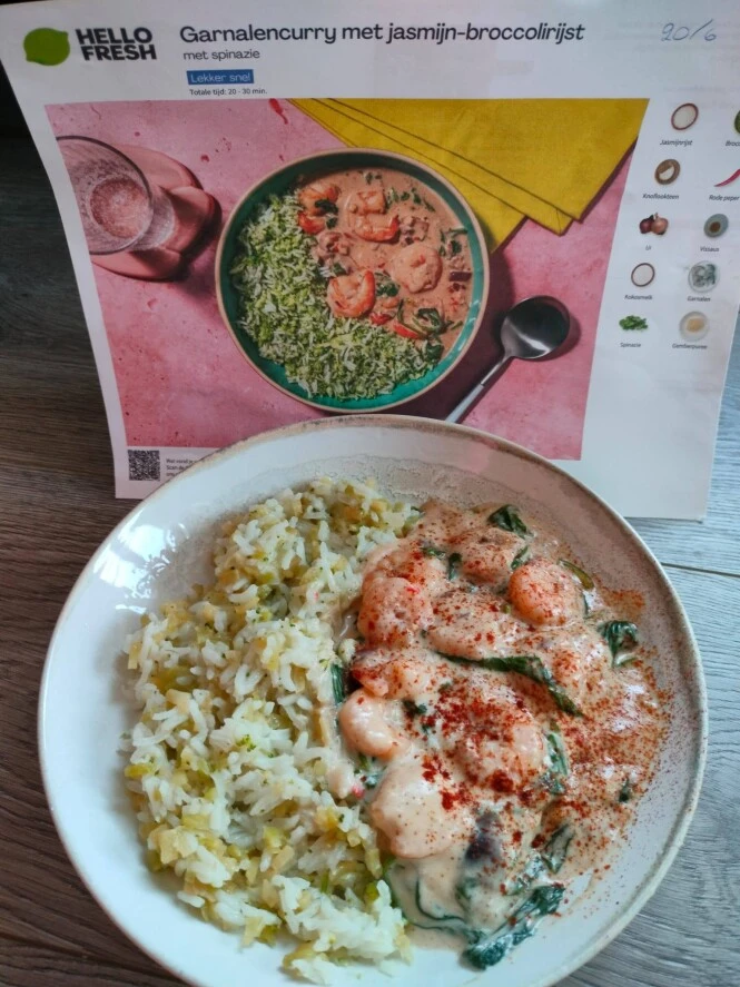 € 2,87 per maaltijd bij HelloFresh