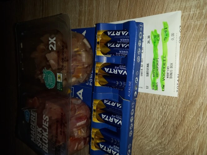 deze week bij albert heijn,batterijen 1 set kopen+1 set gratis
