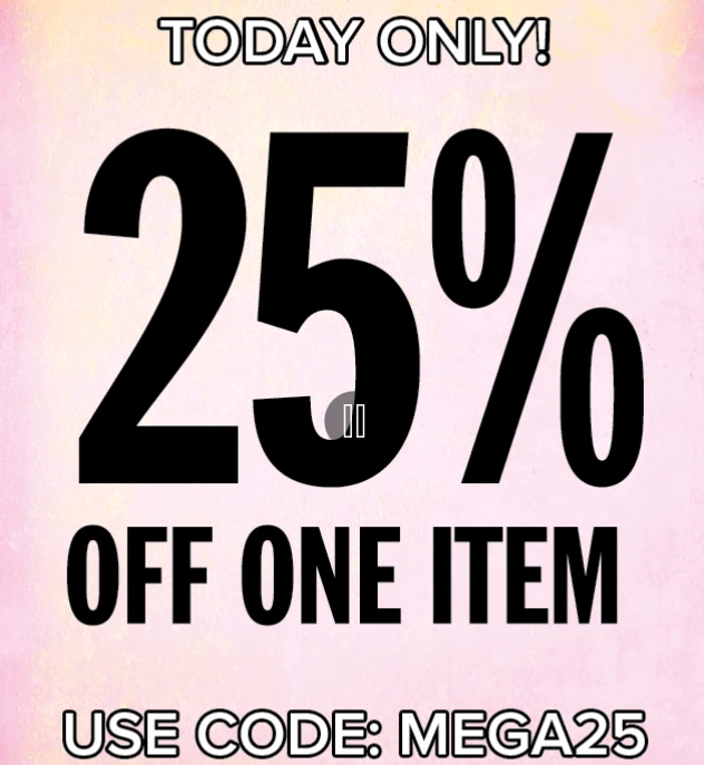 25% korting op een item naar keuze bij Urban Outfitters