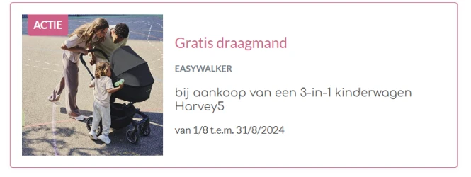 Gratis draagmand b.a.v. 3-in-1 kinderwagen Harvey5 EasyWalker 👶 Dreambaby