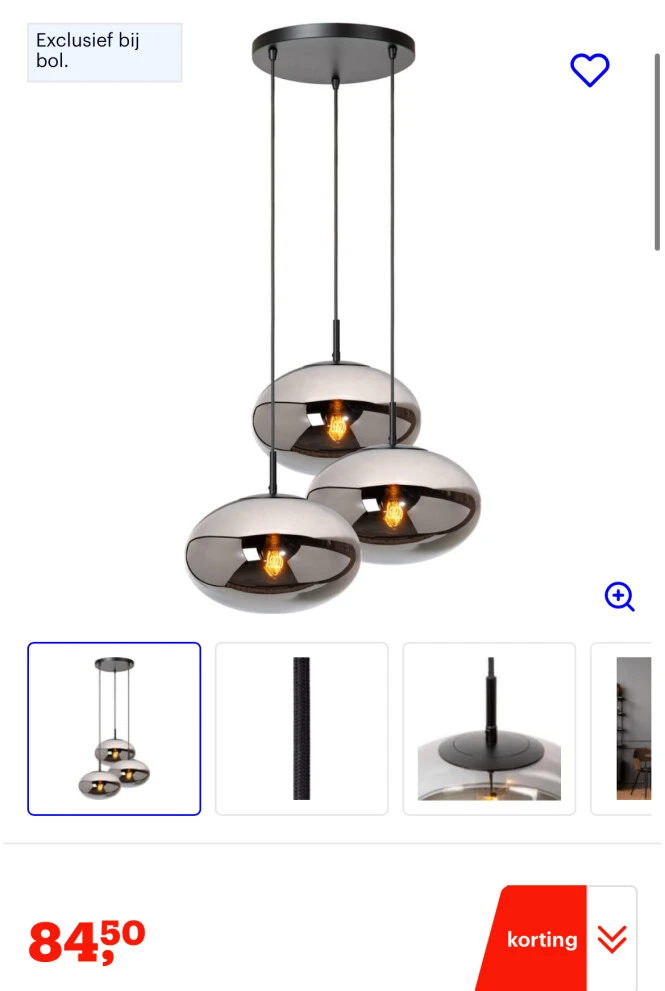 Hanglamp Lucide ELEGANCE