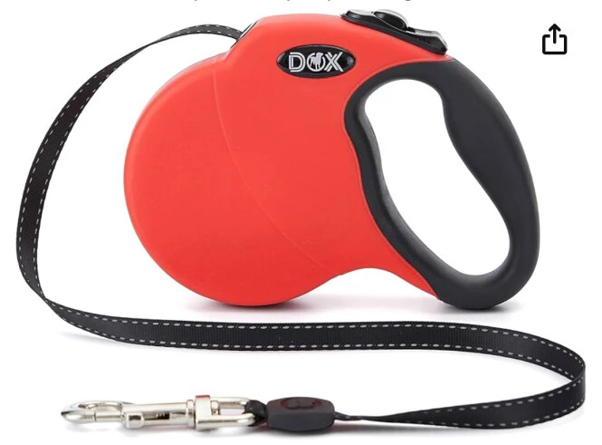 DDOXX Reflecterende en Uittrekbare Hondenriem
